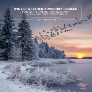 Winter weather Advisory Issued for Northern Minnesota and Northwest Wisconsin