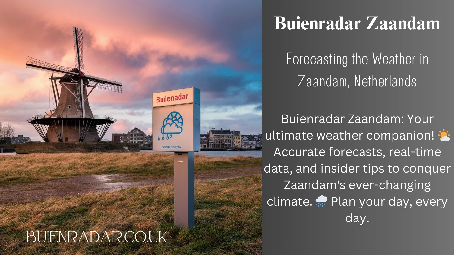 Buienradar Zaandam