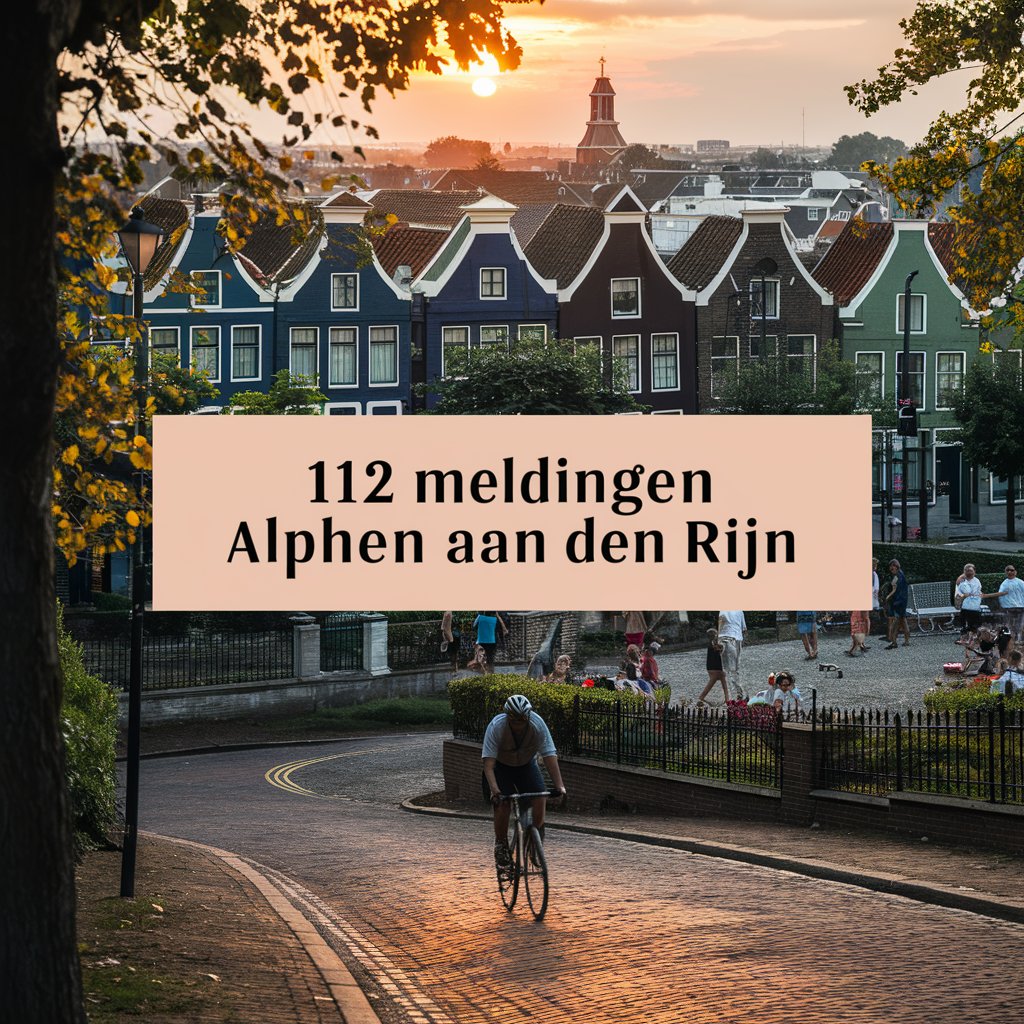 112 meldingen alphen aan den rijn