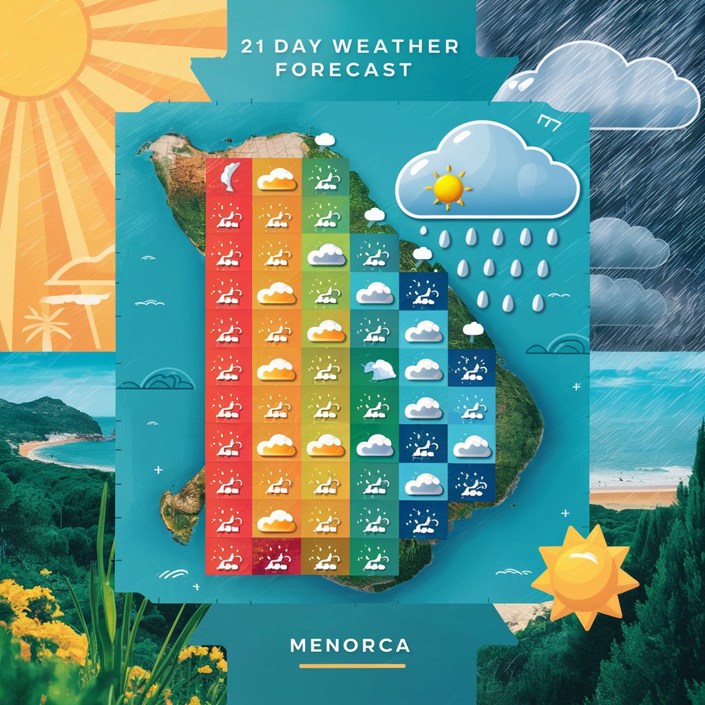 21 day weather forecast for menorca