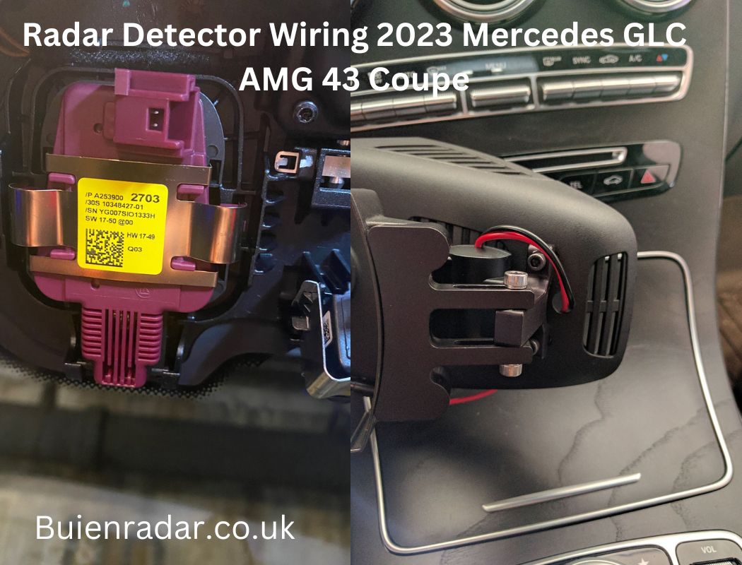 Radar Detector Wiring 2023 Mercedes GLC AMG 43 Coupe